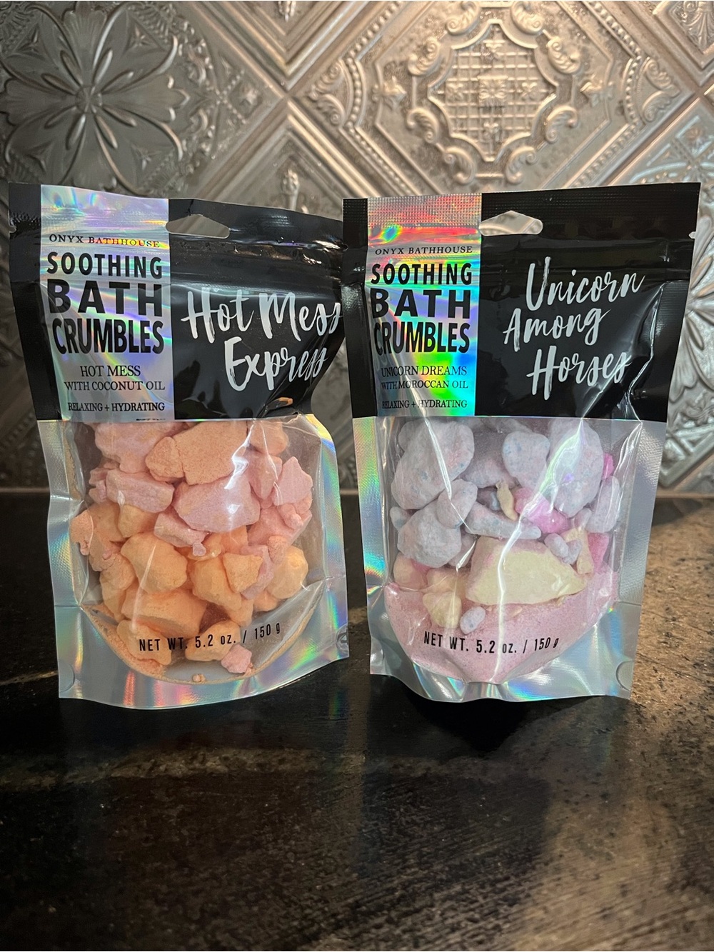 Soothing Bath Crumbles - Hot Mess Express and Unicorn Among Us